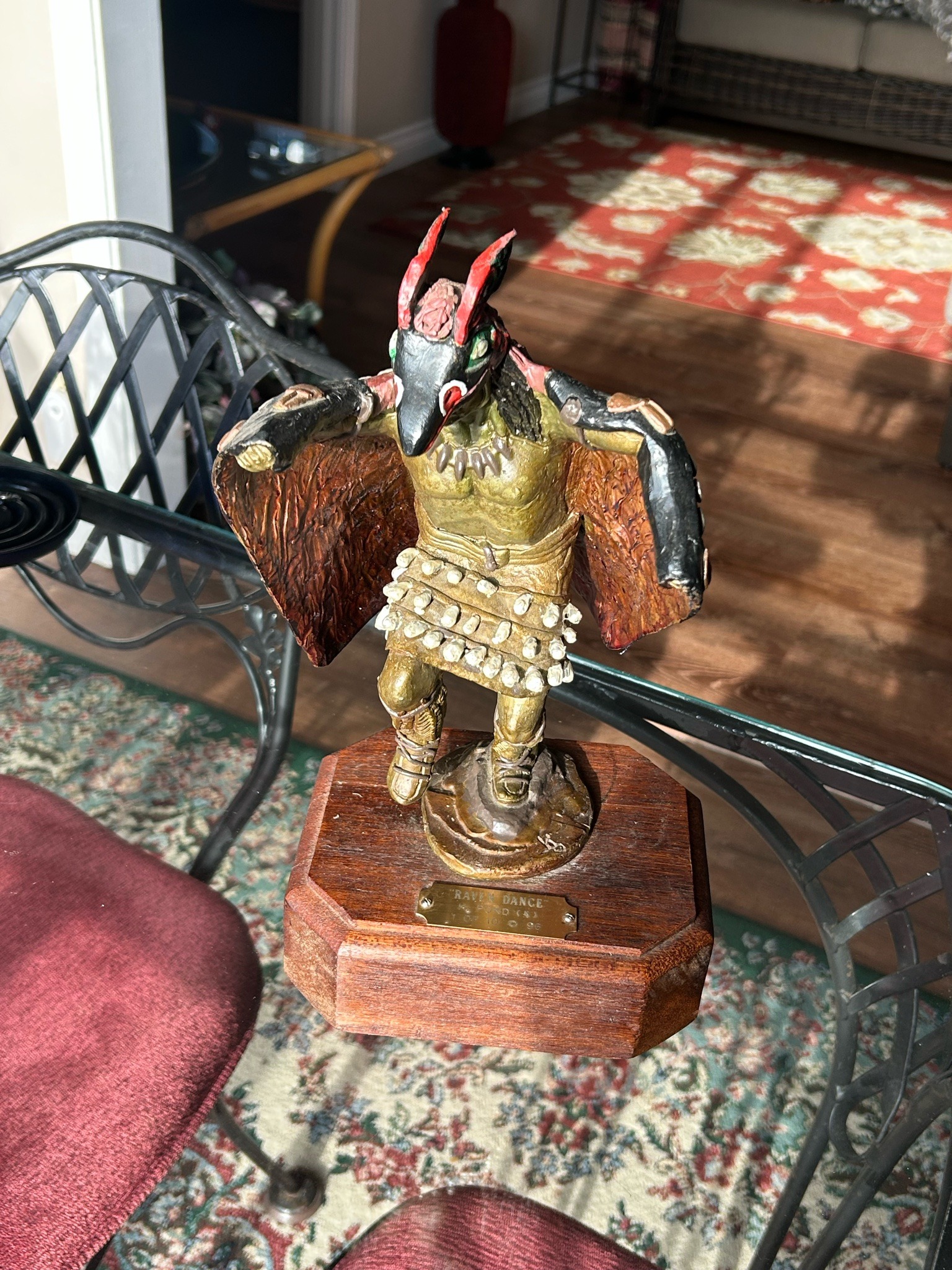 Submitted photo of Sculpture depicting a dancer, unverified maker