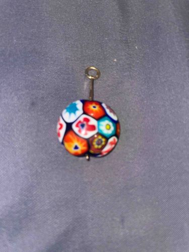 Millefiori Glass Charm / Pendant