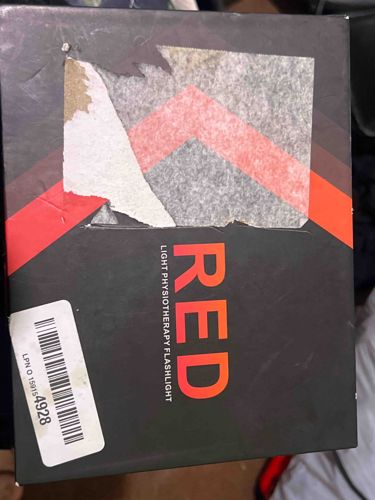 RED Light Physiotherapy Flashlight (Packaging)