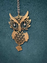 Owl Pendant Necklace