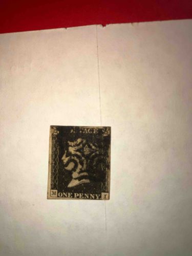 Penny Black Postage Stamp