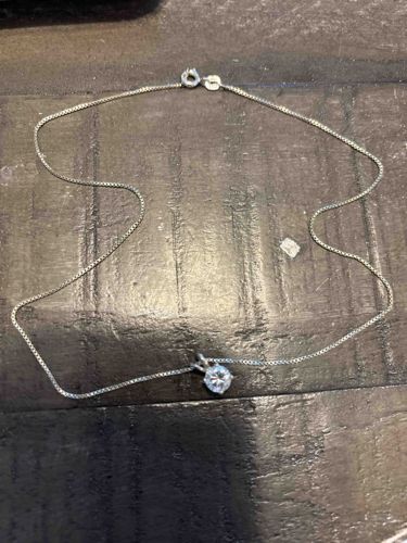 Solitaire Pendant Necklace
