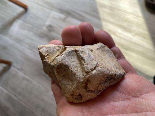 Chert Hand Axe / Lithic Scraper Tool