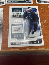 2021 Panini Contenders Football 'Season Ticket' Haason Reddick Trading Card
