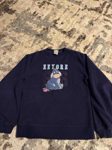Disney Eeyore 'Eeyore 65' Navy Blue Crewneck Sweatshirt