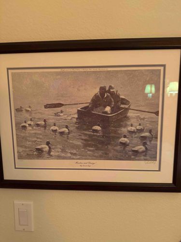 Limited Edition Print 'Hunters and Decoys' by Frank Kagy