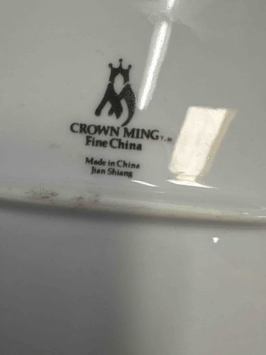 Crown Ming Fine China Backstamp