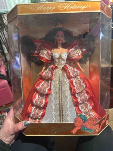 Happy Holidays Barbie Doll