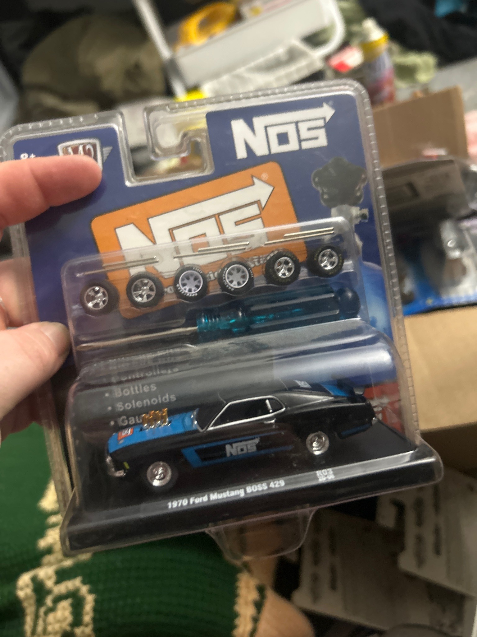 Submitted photo of M2 Machines 1970 Ford Mustang BOSS 429 NOS (not authenticated)