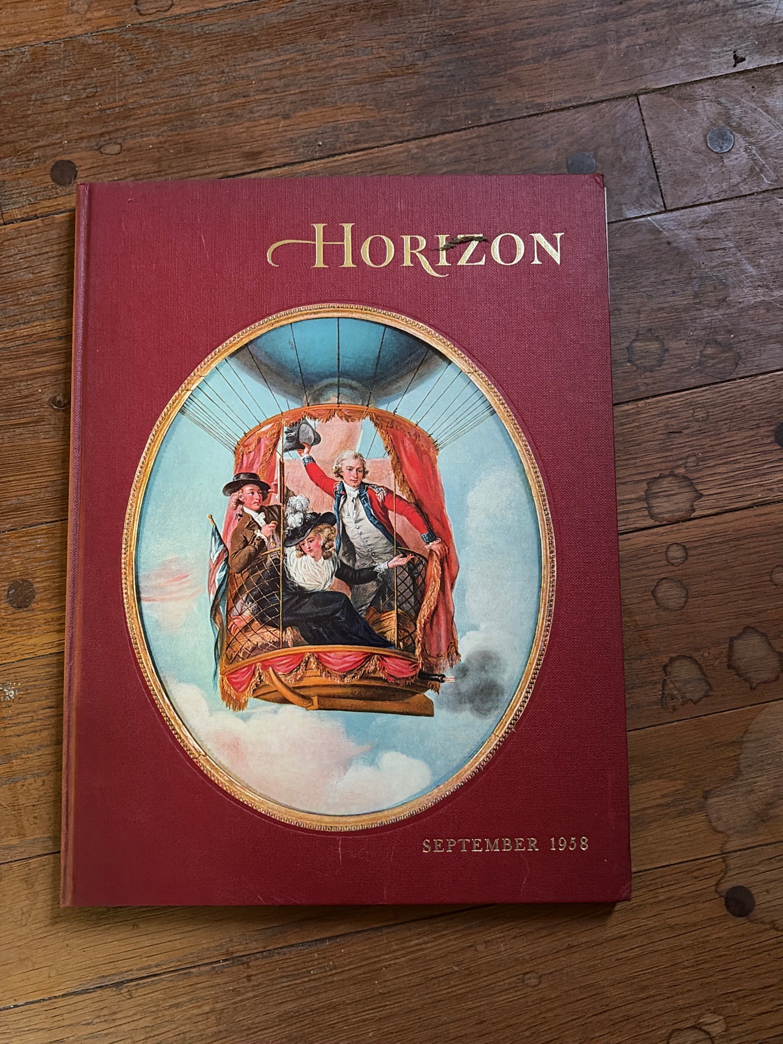 Submitted photo of Horizon Magazine, September 1958