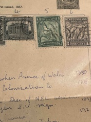 Newfoundland Postage Stamps Collection (1857-1908)