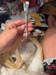 Engraved Silver Pie Server