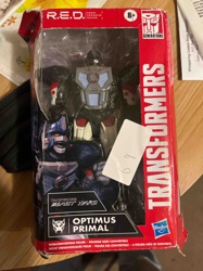 Transformers R.E.D. Generations Beast Wars Optimus Primal Non-Converting Figure