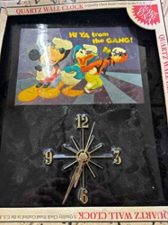 Disney 'Hi Ya From The Gang!' Quartz Wall Clock