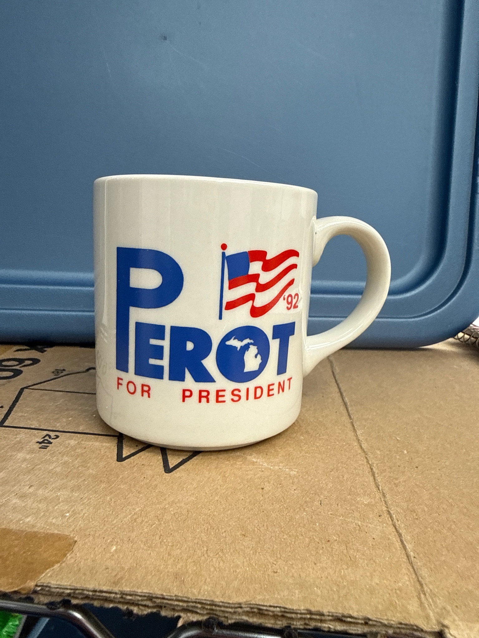 Submitted photo of Ross Perot for President '92 Ceramic Mug