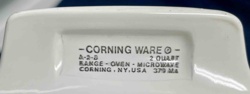 Corning Ware A-2-B 2 Quart Casserole Dish