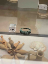 Ancient Patinated Bronze Ring
