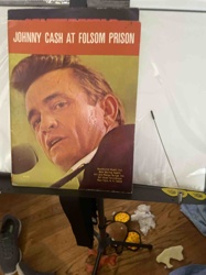 Johnny Cash at Folsom Prison Vintage Sheet Music Book