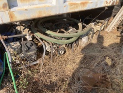 Portable Engine-Driven Pump Assembly (possibly for concrete or heavy fluid transfer)