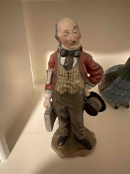 Victorian Gentleman Porcelain Figurine