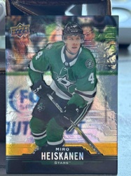 Miro Heiskanen Upper Deck Hockey Card