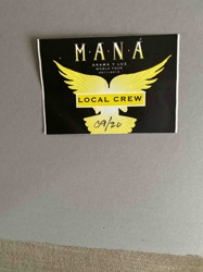 Man
Drama Y Luz World Tour 2011/2012 Local Crew Pass