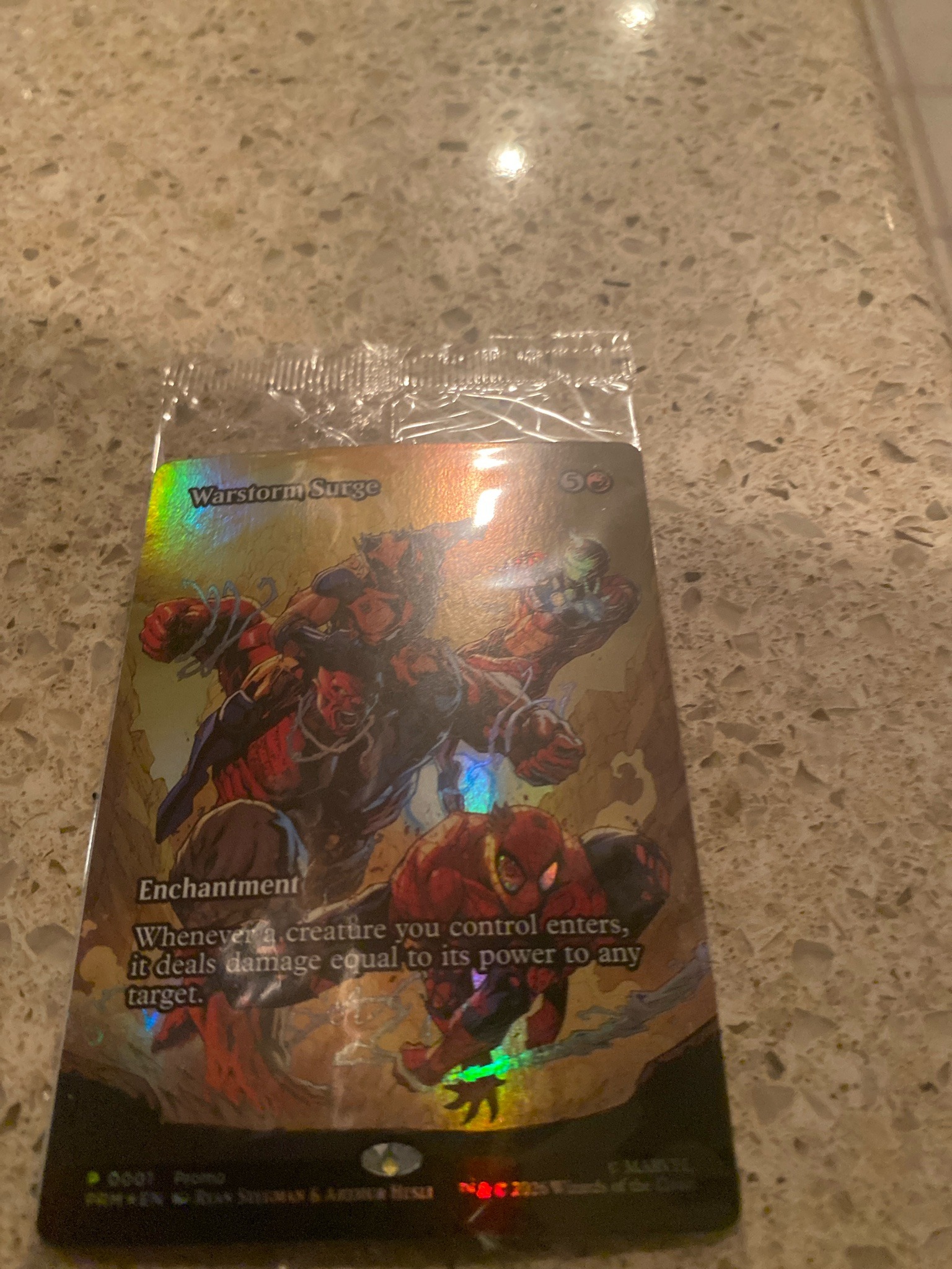 Submitted photo of Warstorm Surge Magic: The Gathering card (not authenticated)