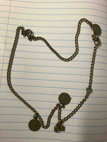 Vintage-Style Decorative Chain with Medallions