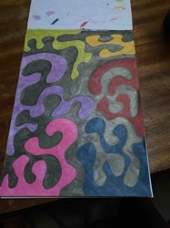 Abstract Noodle Doodle Drawing