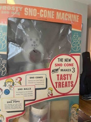 Frosty Sno-Cone Machine (1960s)