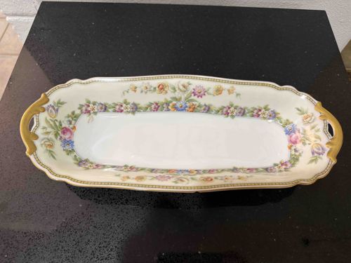 Paul Müller Selb Bavaria 'The Norfolk' Pattern Celery Dish