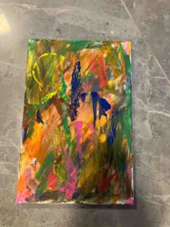 Abstract Expressive Painting