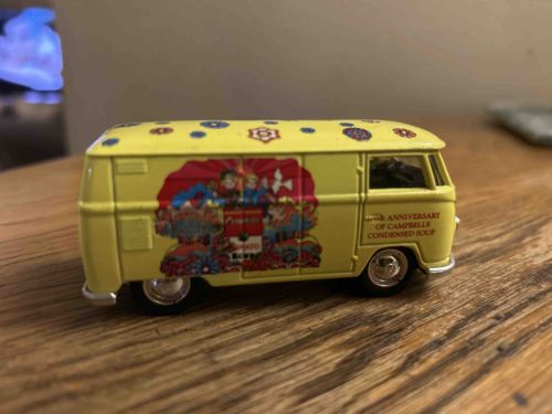 Campbell's Soup 100th Anniversary Volkswagen Type 2 Bus Die-Cast Model