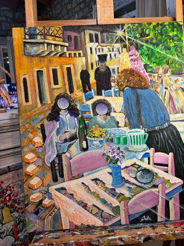 Contemporary Figurative Acrylic Painting by Dale Haessly