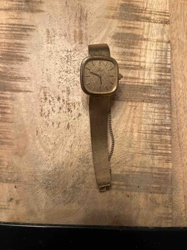 Vintage Gold Tone Women's Dress Watch