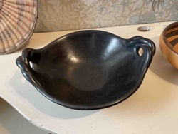 Faustina Potter Santa Clara Blackware Serving Bowl