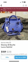 Dooney & Bourke Lucca Satchel
