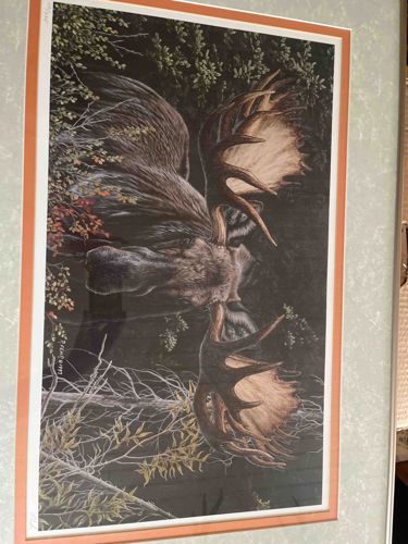 R. Fehr Signed and Numbered Moose Limited Edition Print