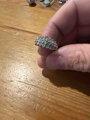 Multi-Stone Diamond Cluster Ring