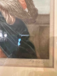 Figurative Artwork Signed 'Eliza R. James'
