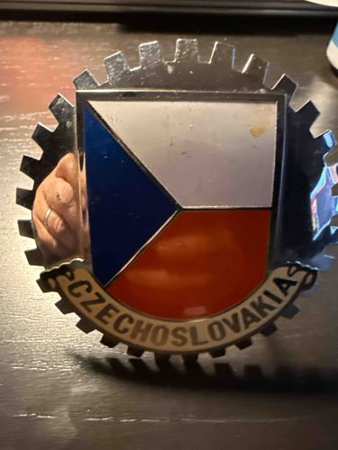 Vintage Czechoslovakia Emblem / Badge