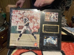 Troy Aikman Dallas Cowboys Commemorative Plaque/Display