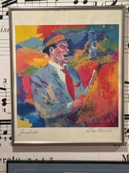 Frank Sinatra 'The Voice' Serigraph by Leroy Neiman