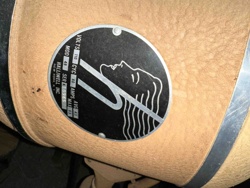 Halliwell Inc. Model 49 Electrical Device with Art Deco Label