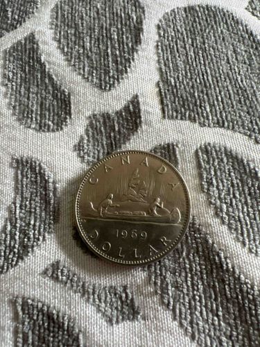 1969 Canadian Dollar Coin (Voyageur design)