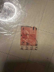 United States 10 Cents John Tyler Postage Stamp