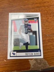 2022 Score Football Treylon Burks Rookie Card