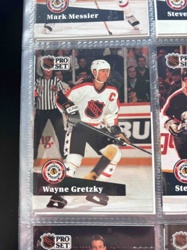 1991-92 Pro Set Wayne Gretzky Hockey Card