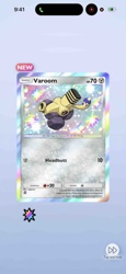 Varoom Pokémon Trading Card