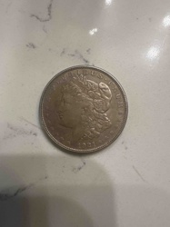 1921 Morgan Silver Dollar (Obverse Side)
